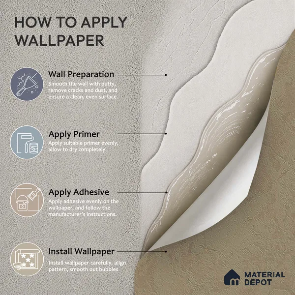 12140 | 5 Meter x 42 Inches Fabric Look Wallpaper - 57.41 Sq. Ft. | Minimum 10% wastage during installation