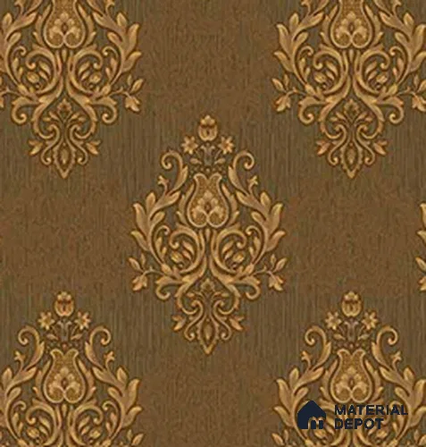190933 | 5 Meter x 42 Inches Damask Look Wallpaper - 57.41 Sq. Ft.