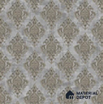 FA29116 | 10 Meter x 21 Inches Damask Look Wallpaper - 57.37 Sq. Ft. | Minimum 15% wastage during installation