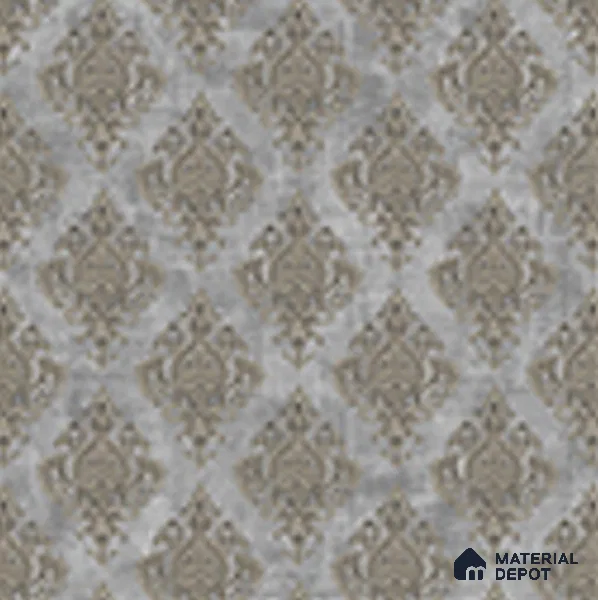 FA29116 | 10 Meter x 21 Inches Damask Look Wallpaper - 57.37 Sq. Ft. | Minimum 15% wastage during installation