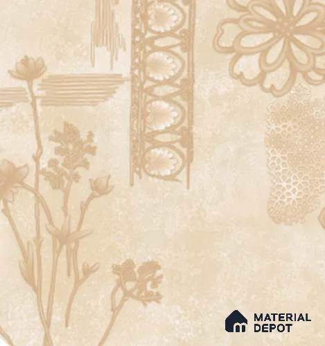 4044 | 10 Meter x 21 Inches Patterned Look Wallpaper - 57.41 Sq. Ft. | Minimum 15% wastage during installation