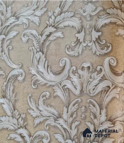 10051-3 | 17 ft x 3.7 ft (44.4 Inches) Patterned Look Wallpaper - 62.9 Sq. Ft. | Minimum 15% wastage during installation