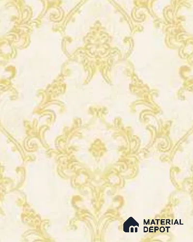 81386-3 | 5 Meter x 42 Inches Damask Look Wallpaper - 57 Sq. Ft. | Minimum 15% wastage during installation