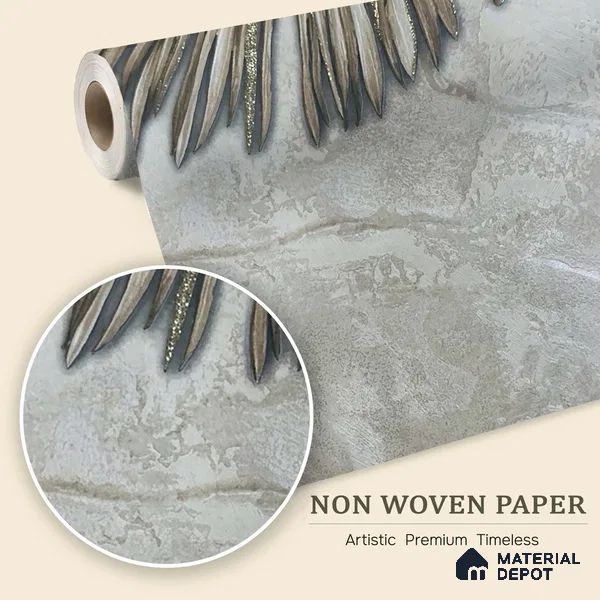 MH 283 | 10 Meter x 21 Inches Marble Look Wallpaper - 57.37 Sq. Ft. | Minimum 10% wastage during installation