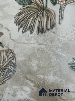 MH 283 | 10 Meter x 21 Inches Marble Look Wallpaper - 57.37 Sq. Ft. | Minimum 10% wastage during installation