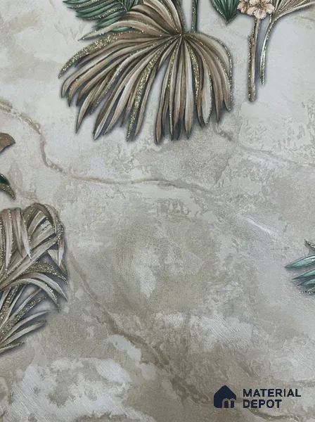 MH 283 | 10 Meter x 21 Inches Marble Look Wallpaper - 57.37 Sq. Ft. | Minimum 10% wastage during installation