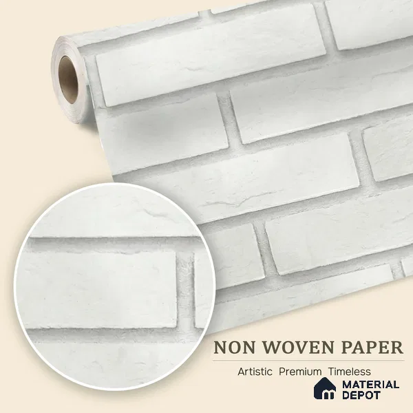 MH 251 | 10 Meter x 21 Inches Stone Look Wallpaper - 57.37 Sq. Ft.