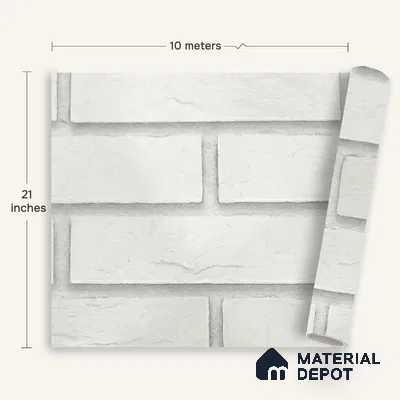 MH 251 | 10 Meter x 21 Inches Stone Look Wallpaper - 57.37 Sq. Ft.
