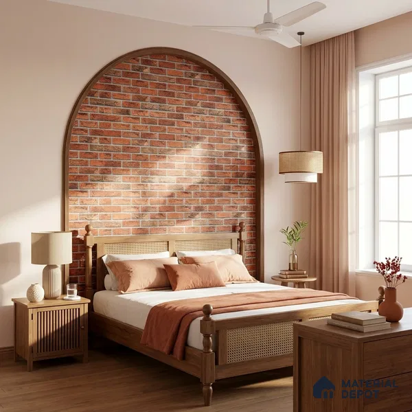 MH 253 | 10 Meter x 21 Inches Brick Look Wallpaper - 57.37 Sq. Ft. | Minimum 15% wastage during installation