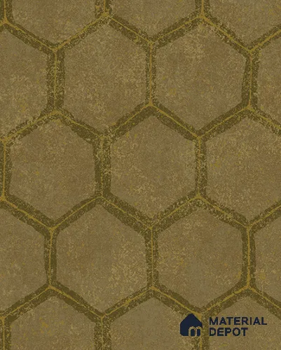 39023 | 10 Meter x 21 Inches Geometric Look Wallpaper - 57.37 Sq. Ft. | Minimum 15% wastage during installation