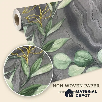 MH 241 | 10 Meter x 21 Inches Florals Look Wallpaper - 57.37 Sq. Ft. | Minimum 15% wastage during installation