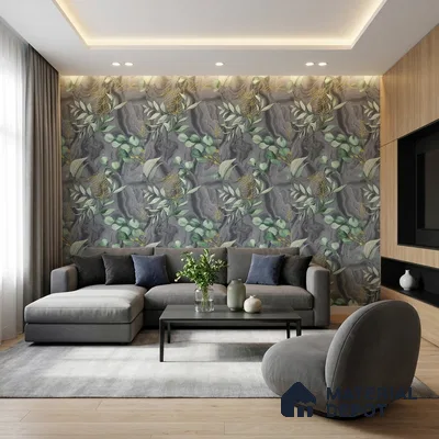 MH 241 | 10 Meter x 21 Inches Florals Look Wallpaper - 57.37 Sq. Ft. | Minimum 15% wastage during installation