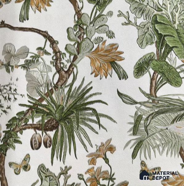 170-33 | 9.6 Meter x 20.87 Inches Florals Look Wallpaper - 54.77 Sq. Ft. | Minimum 15% wastage during installation
