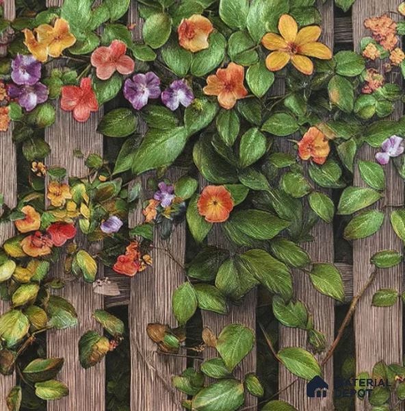 170-50 | 9.6 Meter x 20.87 Inches Florals Look Wallpaper - 54.77 Sq. Ft. | Minimum 15% wastage during installation