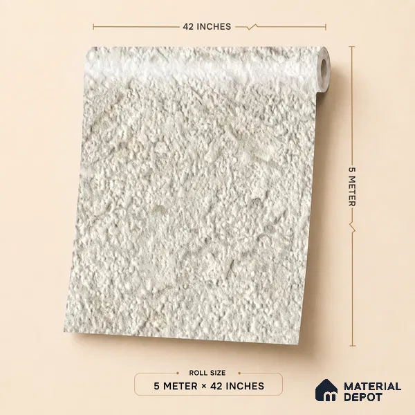 2019-4 | 5 Meter x 42 Inches Texture Look Wallpaper - 57 Sq. Ft.