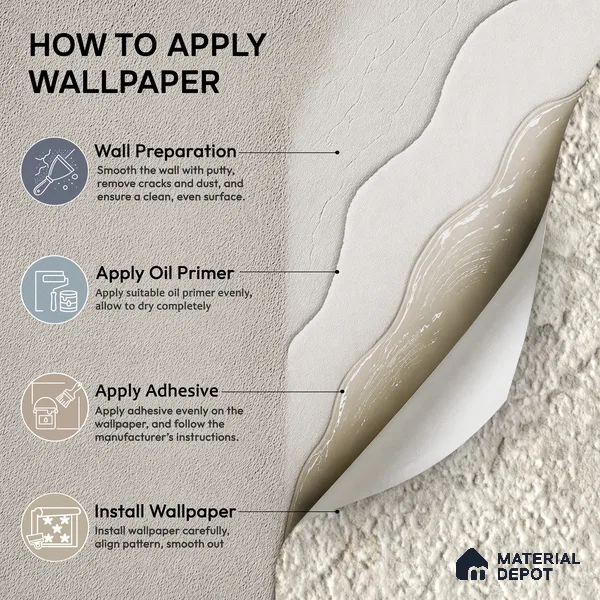 2019-4 | 5 Meter x 42 Inches Texture Look Wallpaper - 57 Sq. Ft.