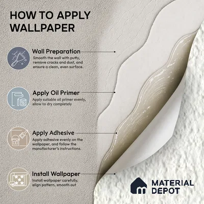 2018-2 | 5 Meter x 42 Inches Texture Look Wallpaper - 57 Sq. Ft.