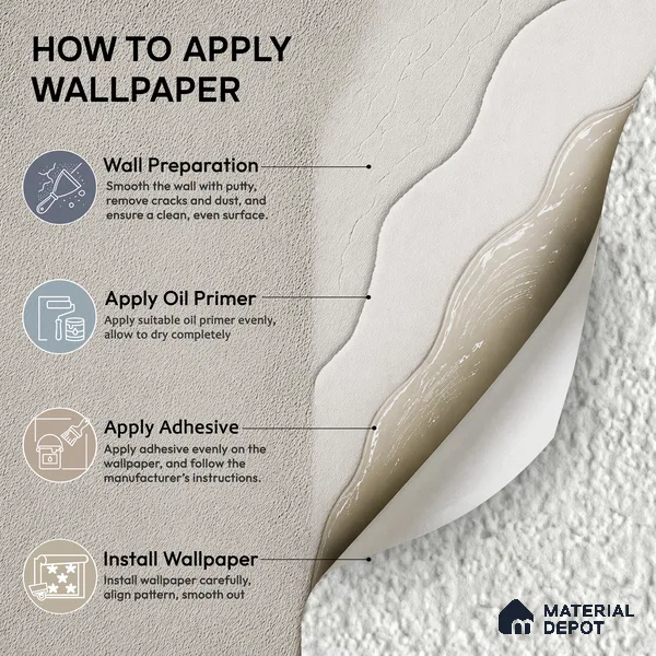 2018-4 | 5 Meter x 42 Inches Texture Look Wallpaper - 57 Sq. Ft.