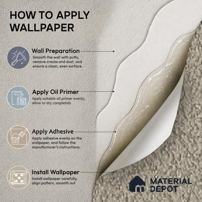 2016-4 | 5 Meter x 42 Inches Texture Look Wallpaper - 57 Sq. Ft.
