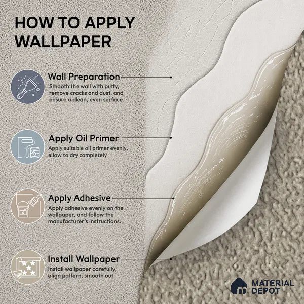 2016-4 | 5 Meter x 42 Inches Texture Look Wallpaper - 57 Sq. Ft.