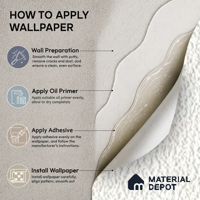 2012-4 | 5 Meter x 42 Inches Texture Look Wallpaper - 57 Sq. Ft.