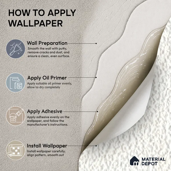 2012-4 | 5 Meter x 42 Inches Texture Look Wallpaper - 57 Sq. Ft.