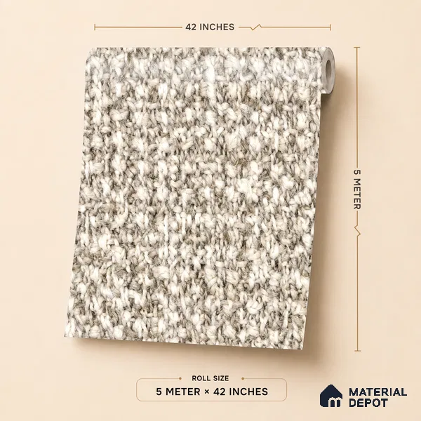 2007-3 | 5 Meter x 42 Inches Texture Look Wallpaper - 57 Sq. Ft.