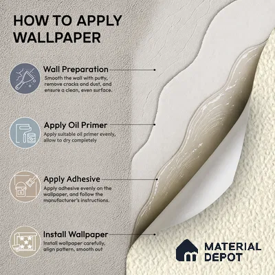 W2203-4 | 5 Meter x 42 Inches Texture Look Wallpaper - 57 Sq. Ft.