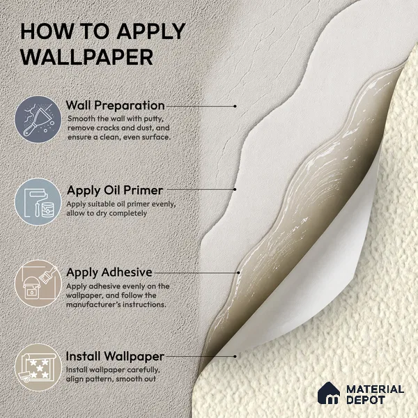 W2203-4 | 5 Meter x 42 Inches Texture Look Wallpaper - 57 Sq. Ft.
