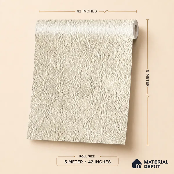 W2202-5 | 5 Meter x 42 Inches Texture Look Wallpaper - 57 Sq. Ft.