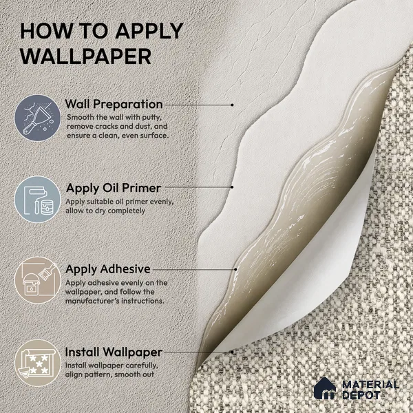 W2201-4 | 5 Meter x 42 Inches Texture Look Wallpaper - 57 Sq. Ft.