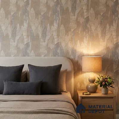 74064-2 | 5 Meter x 42 Inches Patterned Look Wallpaper - 57 Sq. Ft. | Minimum 15% wastage during installation