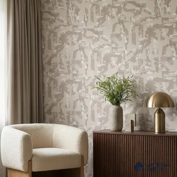 74066-2 | 5 Meter x 42 Inches Patterned Look Wallpaper - 57 Sq. Ft. | Minimum 15% wastage during installation