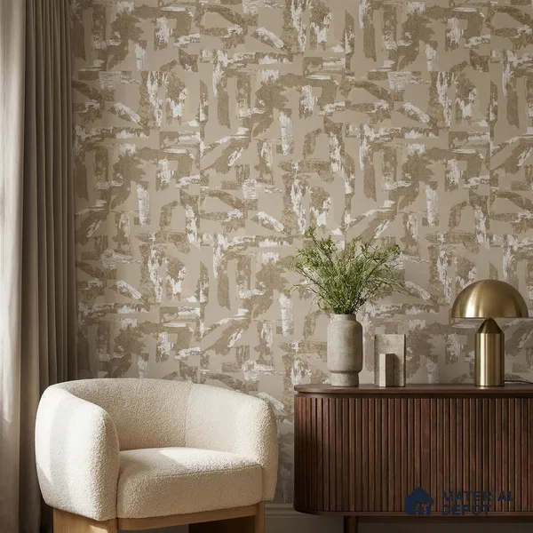 74066-3 | 5 Meter x 42 Inches Patterned Look Wallpaper - 57 Sq. Ft. | Minimum 15% wastage during installation
