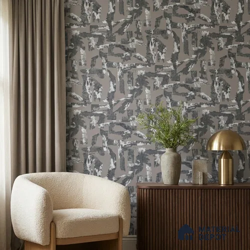 74066-4 | 5 Meter x 42 Inches Patterned Look Wallpaper - 57 Sq. Ft.  | Minimum 15% wastage during installation