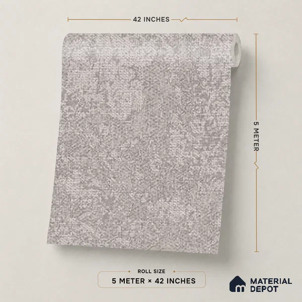 74065-2 | 5 Meter x 42 Inches Patterned Look Wallpaper - 57 Sq. Ft. | Minimum 15% wastage during installation