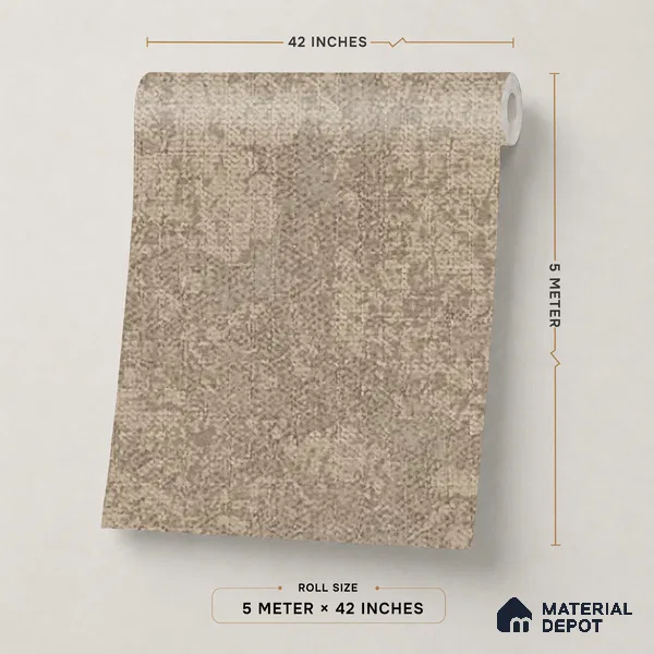 74065-3 | 5 Meter x 42 Inches Patterned Look Wallpaper - 57 Sq. Ft.  | Minimum 15% wastage during installation