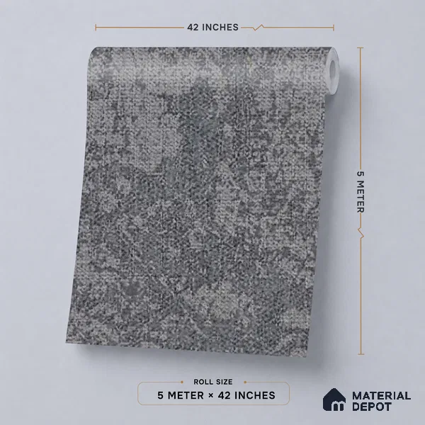74065-4 | 5 Meter x 42 Inches Patterned Look Wallpaper - 57 Sq. Ft. | Minimum 15% wastage during installation