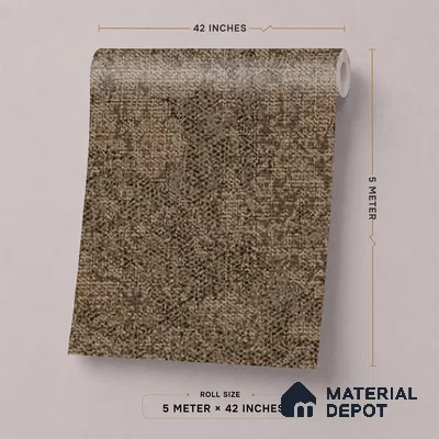 74065-5 | 5 Meter x 42 Inches Patterned Look Wallpaper - 57 Sq. Ft.  | Minimum 15% wastage during installation