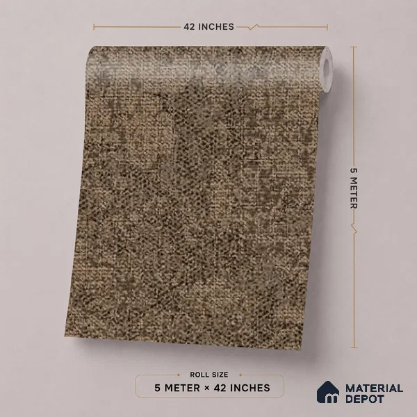 74065-5 | 5 Meter x 42 Inches Patterned Look Wallpaper - 57 Sq. Ft. | Minimum 15% wastage during installation
