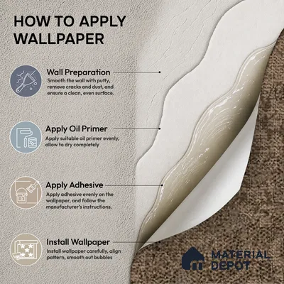 74065-5 | 5 Meter x 42 Inches Patterned Look Wallpaper - 57 Sq. Ft.  | Minimum 15% wastage during installation