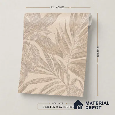 74060-3 | 5 Meter x 42 Inches Florals Look Wallpaper - 57 Sq. Ft.  | Minimum 15% wastage during installation