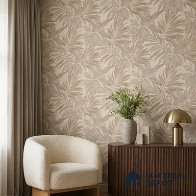 74060-3 | 5 Meter x 42 Inches Florals Look Wallpaper - 57 Sq. Ft.  | Minimum 15% wastage during installation