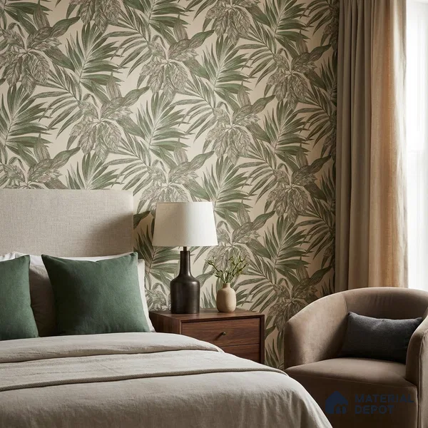 74060-4 | 5 Meter x 42 Inches Florals Look Wallpaper - 57 Sq. Ft. | Minimum 15% wastage during installation