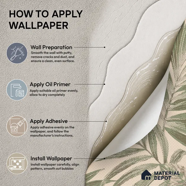 74060-4 | 5 Meter x 42 Inches Florals Look Wallpaper - 57 Sq. Ft. | Minimum 15% wastage during installation