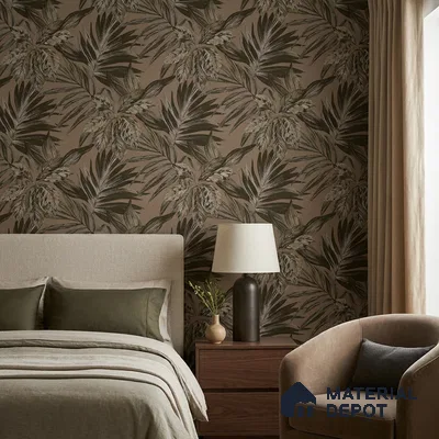74060-5 | 5 Meter x 42 Inches Florals Look Wallpaper - 57 Sq. Ft.  | Minimum 15% wastage during installation
