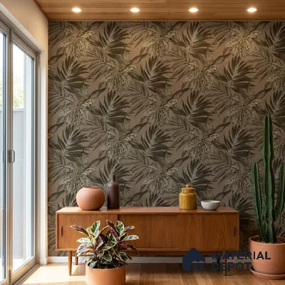 74060-5 | 5 Meter x 42 Inches Florals Look Wallpaper - 57 Sq. Ft.  | Minimum 15% wastage during installation