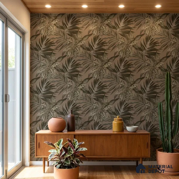 74060-5 | 5 Meter x 42 Inches Florals Look Wallpaper - 57 Sq. Ft.  | Minimum 15% wastage during installation