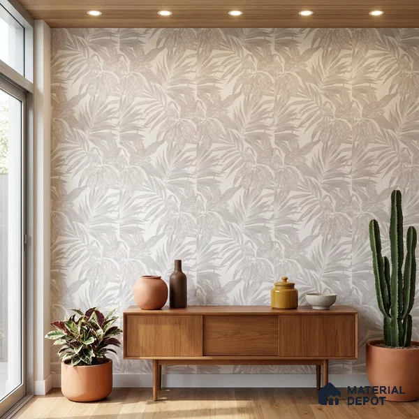 74060-1 | 5 Meter x 42 Inches Florals Look Wallpaper - 57 Sq. Ft. | Minimum 15% wastage during installation