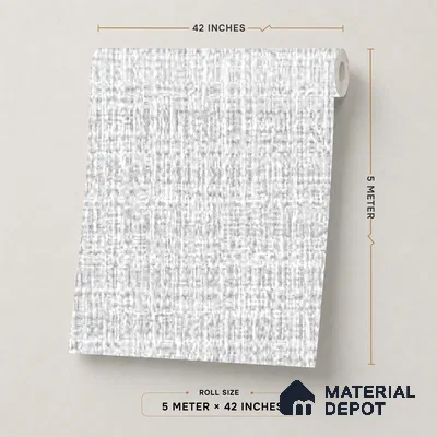 74059-1 | 5 Meter x 42 Inches Fabric Look Wallpaper - 57 Sq. Ft.  | Minimum 10% wastage during installation